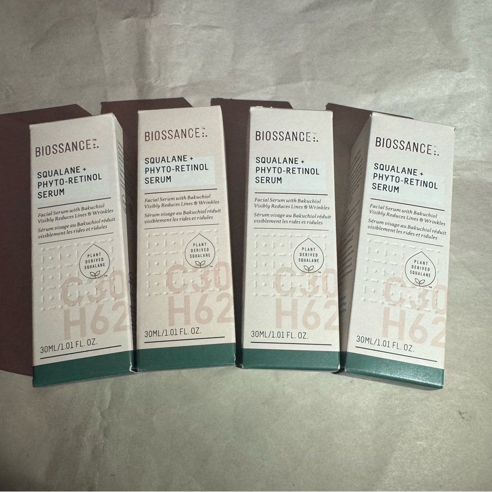 4 x Biossance serum 30ml
